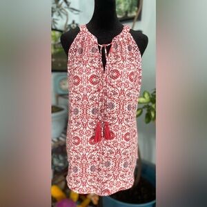 c&e Flowy Boho Sleeveless Tank Top Size Small